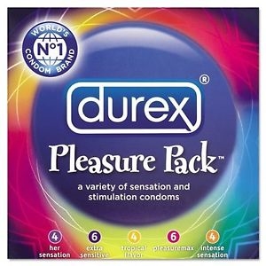 Durex 30219 Pleasure Pack Condoms