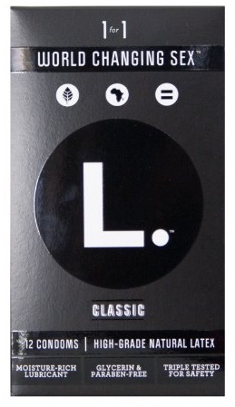 L. Condoms Classic 12 Pack of Natural