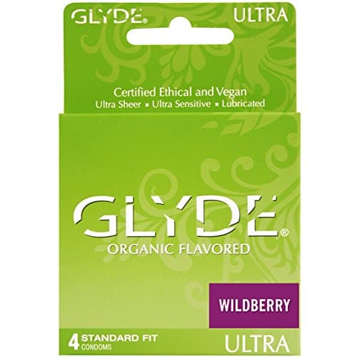 Premium Flavored Condoms – GLYDE Organic Wildberry