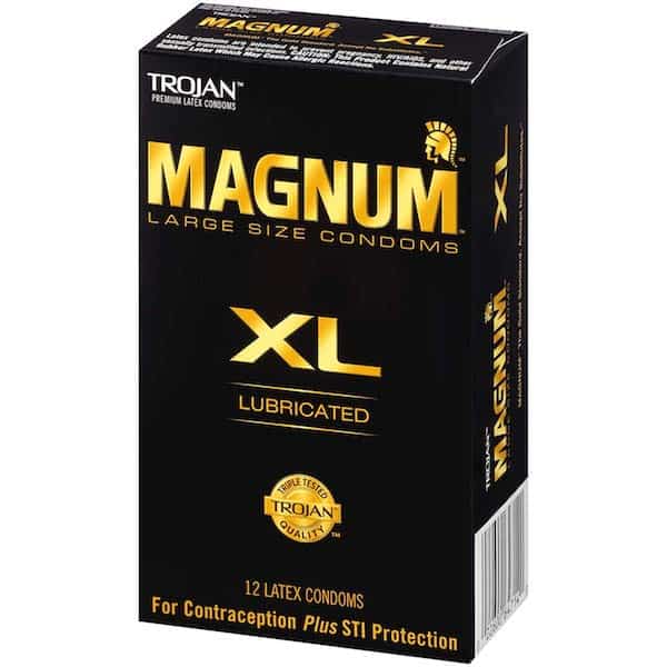 Trojan Magnum XL Lubricated Condoms