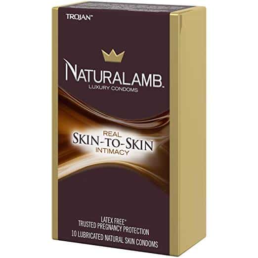 Trojan NaturaLamb Latex Free Luxury Condoms