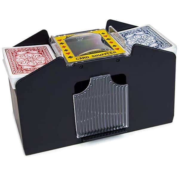 Laser Sports Casino Deluxe Automatic 4 Deck Card Shuffler