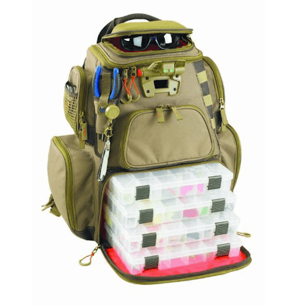 Wild River by CLC WT3604 Tackle Tek Nomad Lighted Backpack