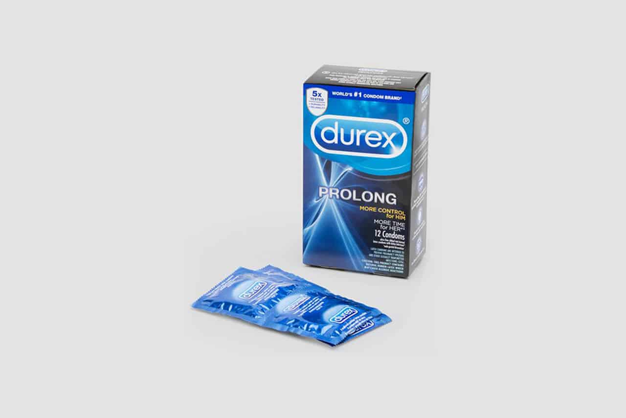 Durex Prolong Delay Textured Condoms
