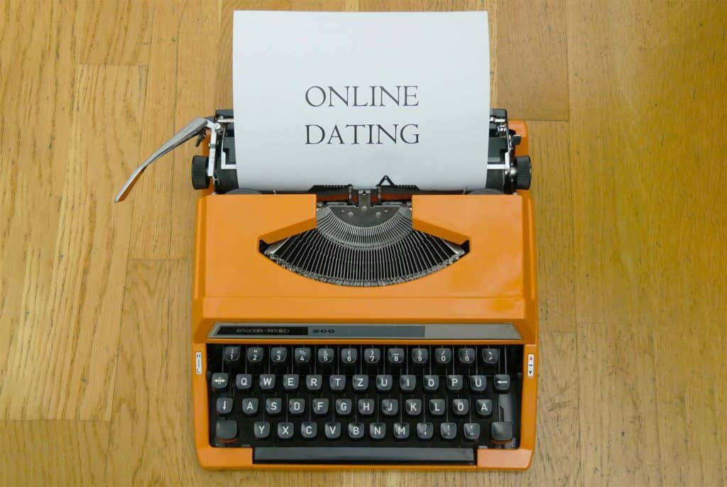 Online Dating Typewriter