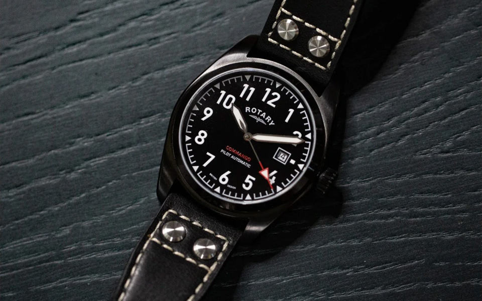 Black Edition of the Commando Pilot Watch