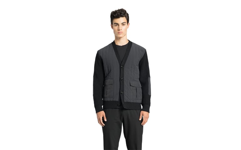 Double Eye V Neck Sweater Men main image 1